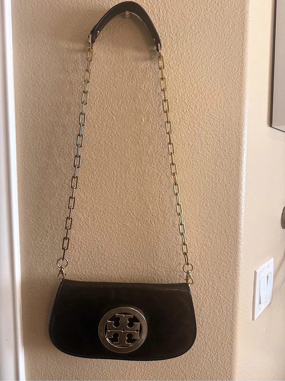 Tory Burch Black Chain Crossbody Bag